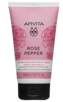 APIVITA Firming & Reshaping Rose Pepper ķermeņa krēms, 150 ml
