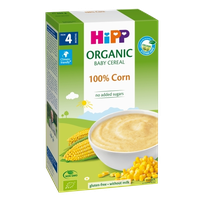 HIPP Organic Baby Cereal 100% Corn (4+) biezputra, 200 g