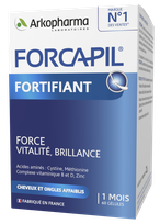 FORCAPIL Fortifiant kapsulas, 60 gab.