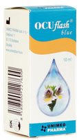 OCUFLASH  Blue acu pilieni, 10 ml