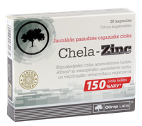 OLIMP LABS Chela - Zinc kapsulas, 30 gab.