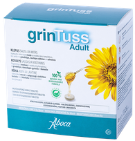 GRINTUSS Adult sūkājamās tabletes, 20 gab.