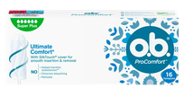 O.B. Ultimate Comfort Super Plus tamponi, 16 gab.