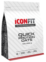 ICONFIT Quick Protein Oats - Chocolate biezputra, 1000 g