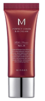MISSHA M PERFECT COVER BB CREAM SPF42 NO.21 sejas krēms, 20 ml