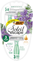 BIC Soleil Escape Lavanda vienreizlietojamie skuvekļi, 3 gab.