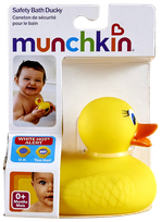 MUNCHKIN 0+ White Hot Safety Bath Duck vannas rotaļlieta, 1 gab.
