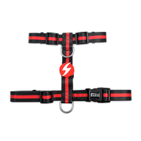 DASHI Stripes3 Red&Black  S iemaukti, 1 gab.