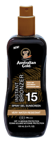 AUSTRALIAN GOLD SPF15 Spray Gel With Bronzer saules aizsargsprejs, 100 ml