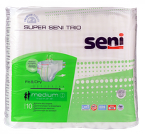 SENI Trio Super Medium 75-100 cm autiņbiksītes, 10 gab.