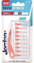 JORDAN Brush Between S (0.5 mm) zobstarpu birstīte, 10 gab.