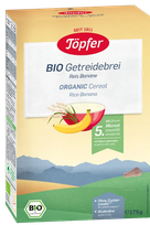 TOPFER Banānu Rīsu no 5 mēn. biezputra, 175 g