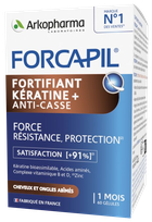 FORCAPIL Fortifiant Keratine+ kapsulas, 60 gab.