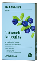 DR. PAKALNS Visiosols kapsulas, 30 gab.