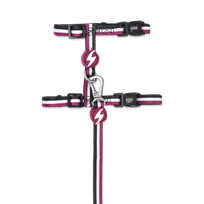 DASHI Stripes3 Purple&Black pavada, 1 gab.