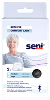 SENI Fix Comfort Lady Large Black biksītes, 2 gab.