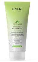 BABE AKN Exfoliating Cleansing attīrošs gels, 200 ml