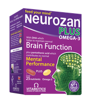 NEUROZAN Plus Omega-3 tabletes + kapsulas, 56 gab.