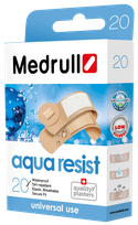 MEDRULL Aqua Resist plāksteris, 20 gab.
