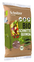 SCHNITZER Bio Melnās Kvinojas maizītes, 6 gab.