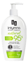 AA INTIMATE Intimate Natural 95 % mazgāšanas līdzeklis intīmai zonai, 300 ml