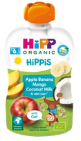 HIPP ābolu, banānu, mango, ar kokosu, no 6 mēn. biezenis, 100 g