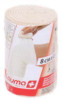 LAUMA MEDICAL 8 cm x 0,6 m elastīga medicīniskā saite, 1 gab.