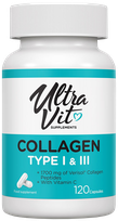 VPLAB Collagen Type I&III kolagēns, 120 gab.