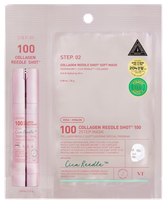 VT COSMETICS Collagen Reedle Shot 100 2-Step sejas maska, 1 gab.