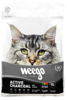 WEEGO Charcoal cementējošās smiltis kaķiem, 15 L
