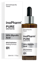 INOPHARM 20% Glycolic Acid pīlings, 30 ml