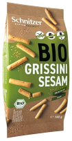 SCHNITZER Bio Grissini Sesam uzkoda, 100 g
