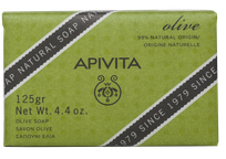 APIVITA Natural Geranium & Olive ziepes, 125 g