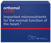 ORTHOMOL Cardio pulveris, tablete, kapsulas, 30 gab.