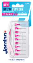 JORDAN Brush Between XS (0.4 mm) zobstarpu birstīte, 10 gab.