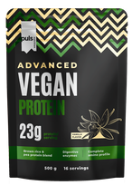 PULS NUTRITION Advanced Vegan Protein Vanilla pulveris, 500 g
