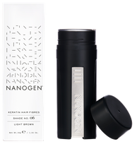 NANOGEN Keratin Light Brown matu šķiedras, 30 g