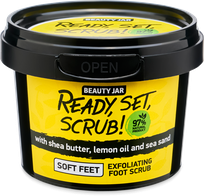 BEAUTY JAR Ready Set Scrub skrubis, 135 g