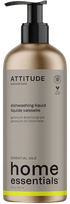 ATTITUDE Geranium & Lemongrass trauku mazgāšanas līdzeklis, 473 ml