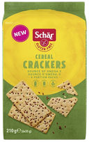 SCHAR Cereal Crackers bezglutēna krekeri, 210 g