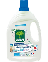 LARBRE VERT Sensitive šķidrais veļas mazgāšanas līdzeklis, 1530 ml
