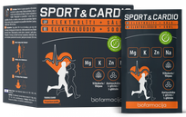 BIOFARMACIJA Bio Magnijs + Bio Kālijs Sport&Cardio pulveris, 14 gab.