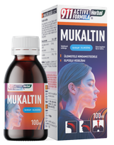 911 Active Formula Herbal Mukaltin  eliksīrs, 100 ml