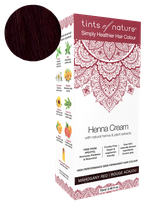 TINTS OF NATURE Henna Cream Mahogany Red matu krāsa, 70 ml