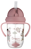 CANPOL BABIES Bonjour Paris, 6m+, red mācību krūzīte, 270 ml