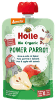 HOLLE Bumbieru, ābolu un spinātu biezenis, 100 g