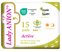 LADY ANION Active higiēniskās paketes, 15 gab.