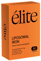 ELITE Liposomal Iron kapsulas, 30 gab.