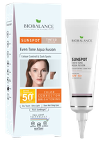 BIOBALANCE Tinted Medium Sun Spot SPF 50+ saules aizsargkrēms, 40 ml