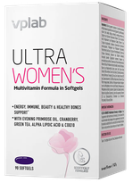 VPLAB Ultra Women's Multivitamin Formula mīkstās kapsulas, 90 gab.